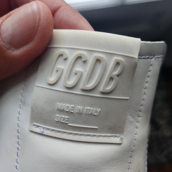 Golden Goose Purestar White Size 40 Unisex Star-Patterned Sole - Picture 9 of 13